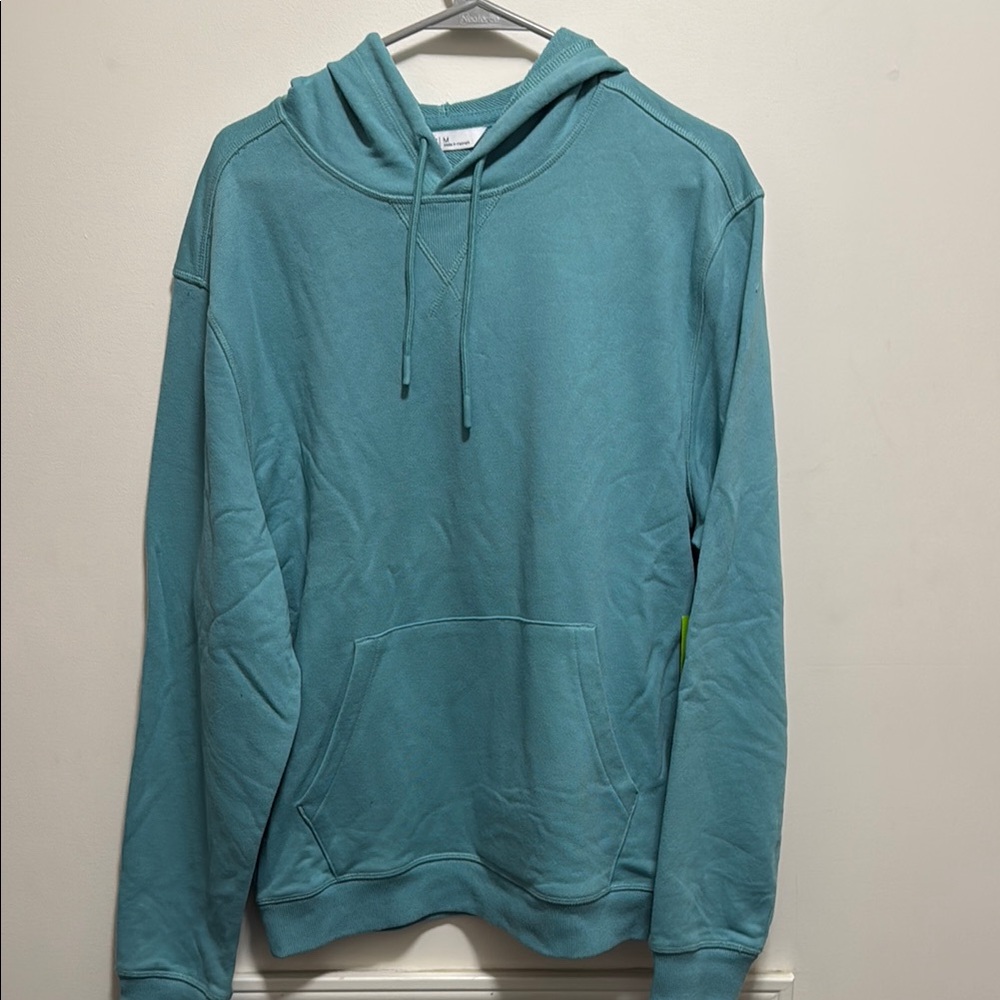 Teal Hoodie Sweater